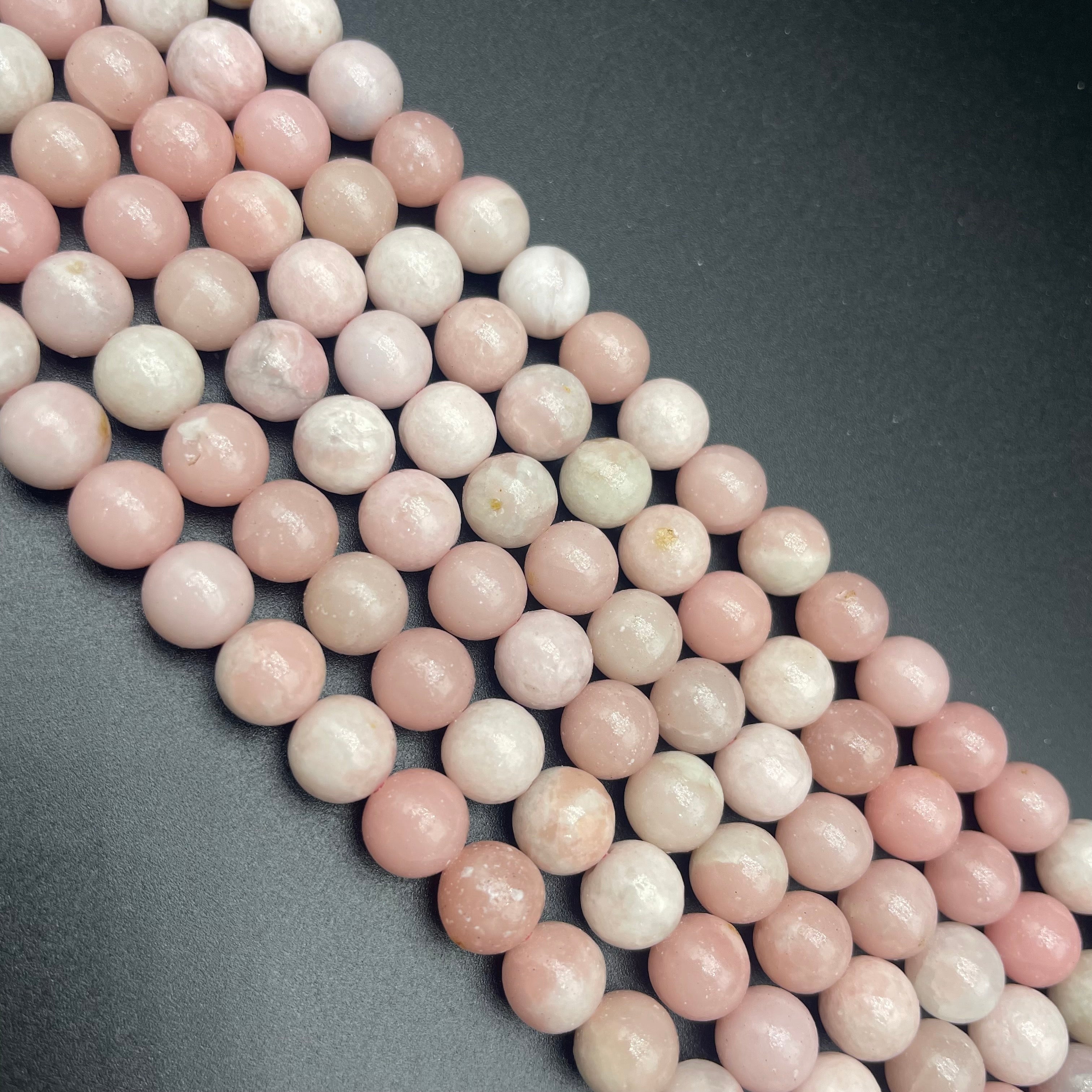 Pink Opal Beads Strands