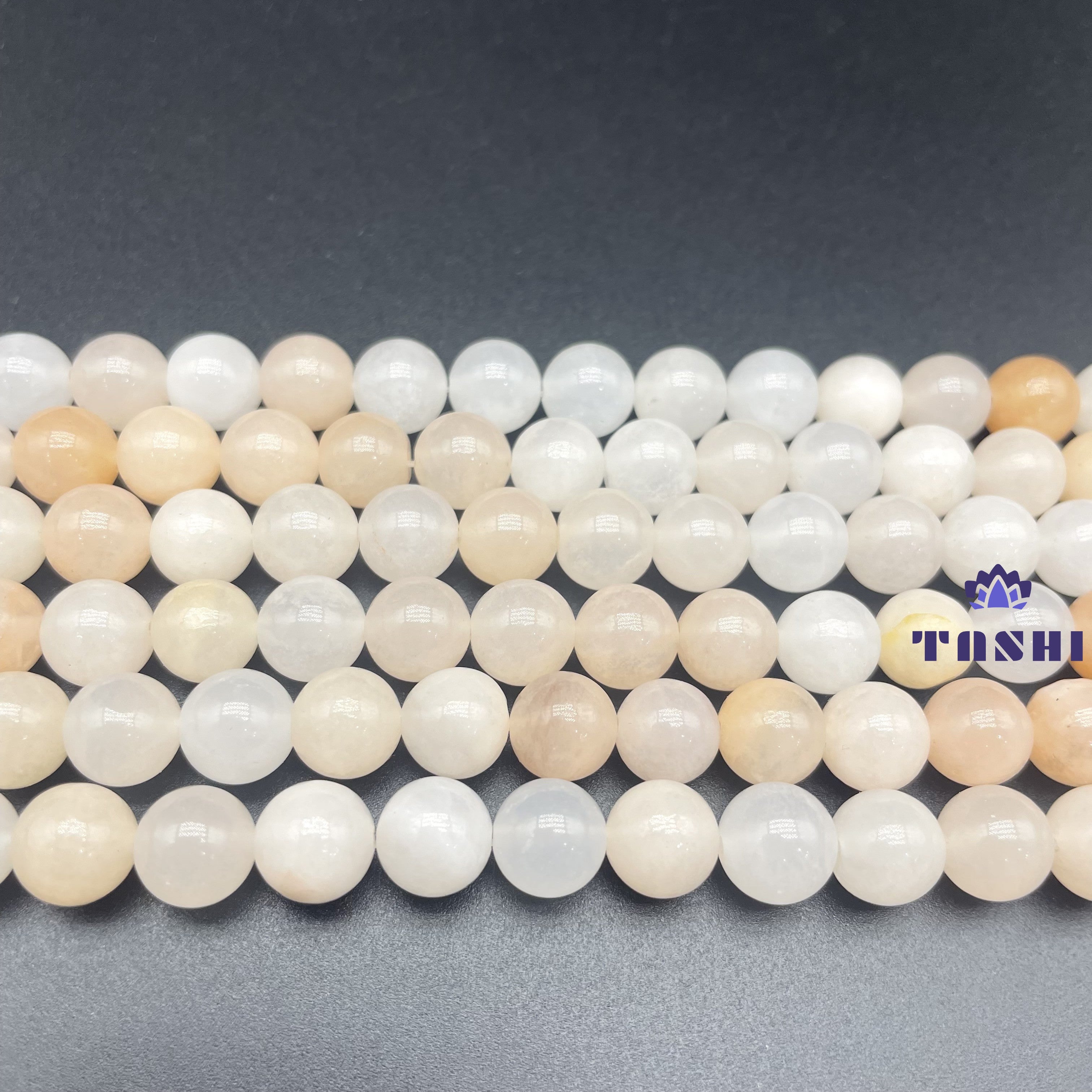 Peach Aventurine Beads Strands