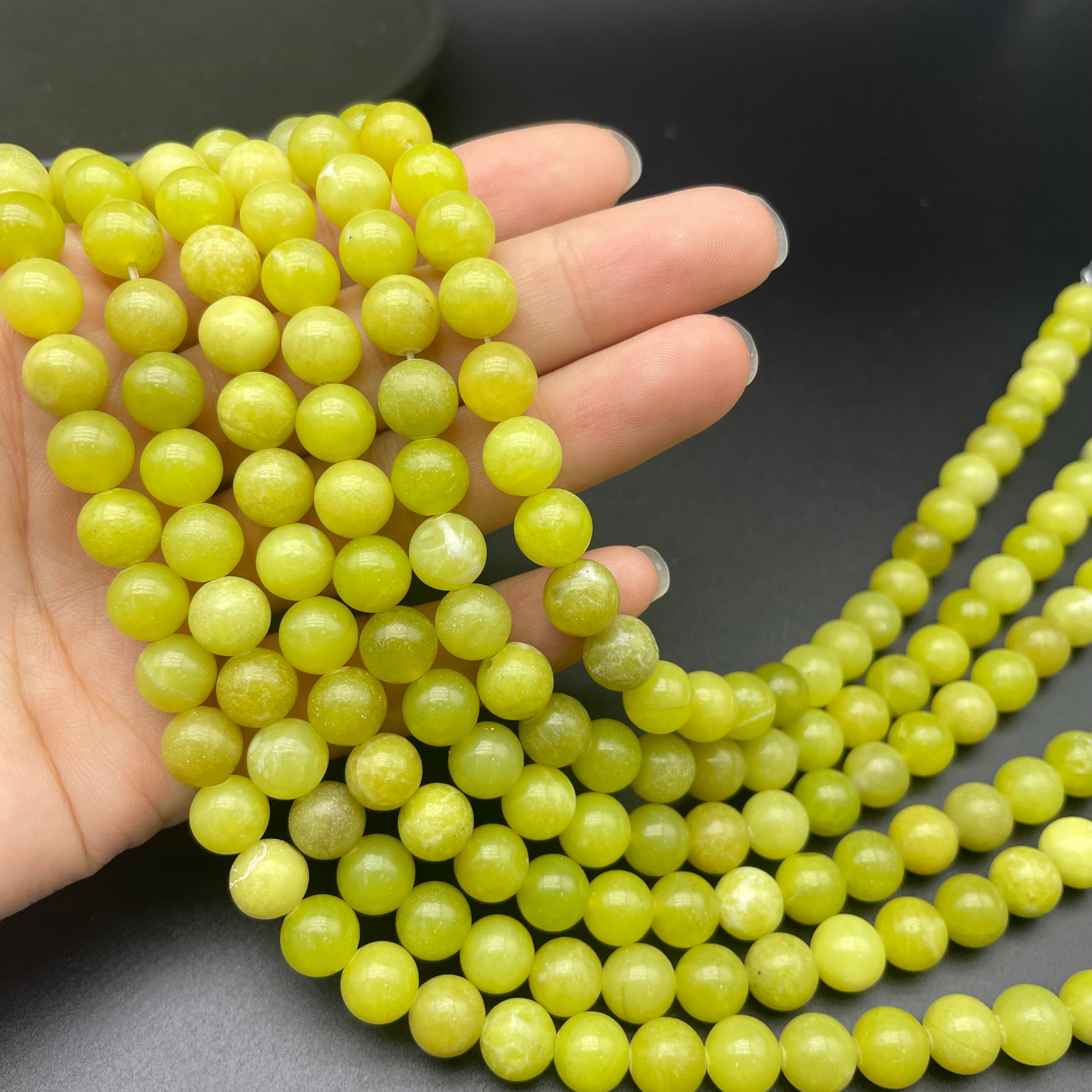Lemon Jade Beads Strands