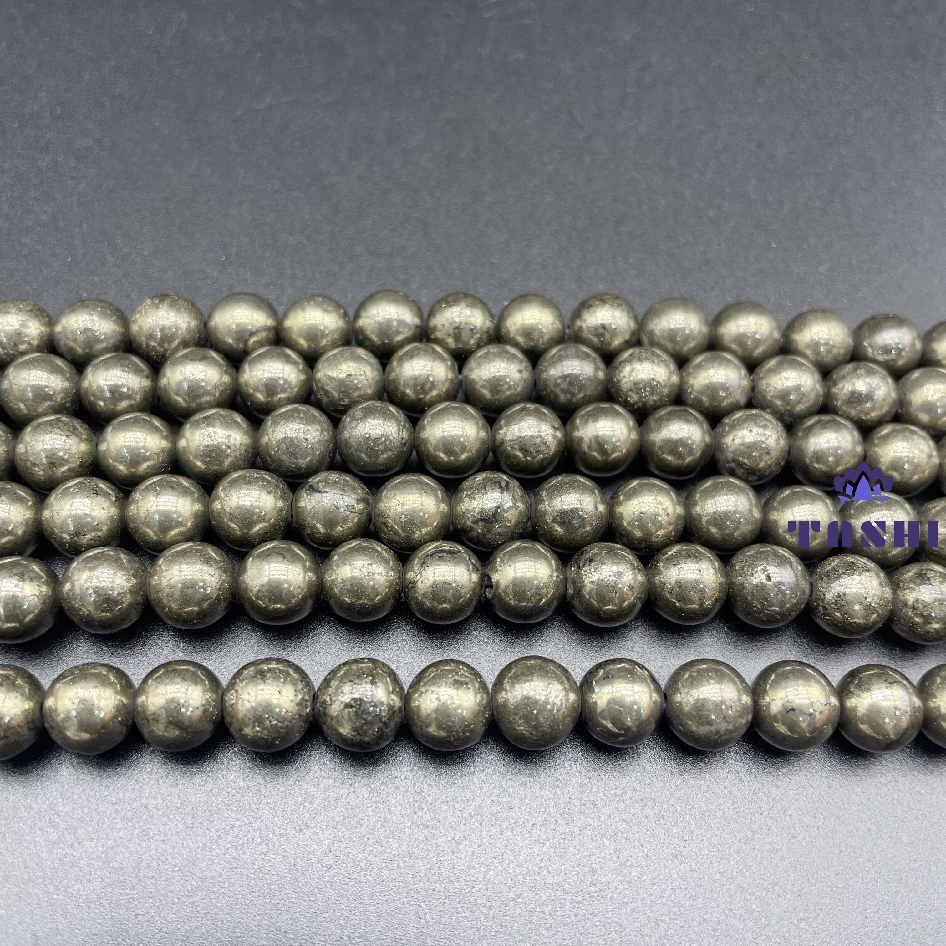 Pyrite Beads Strands