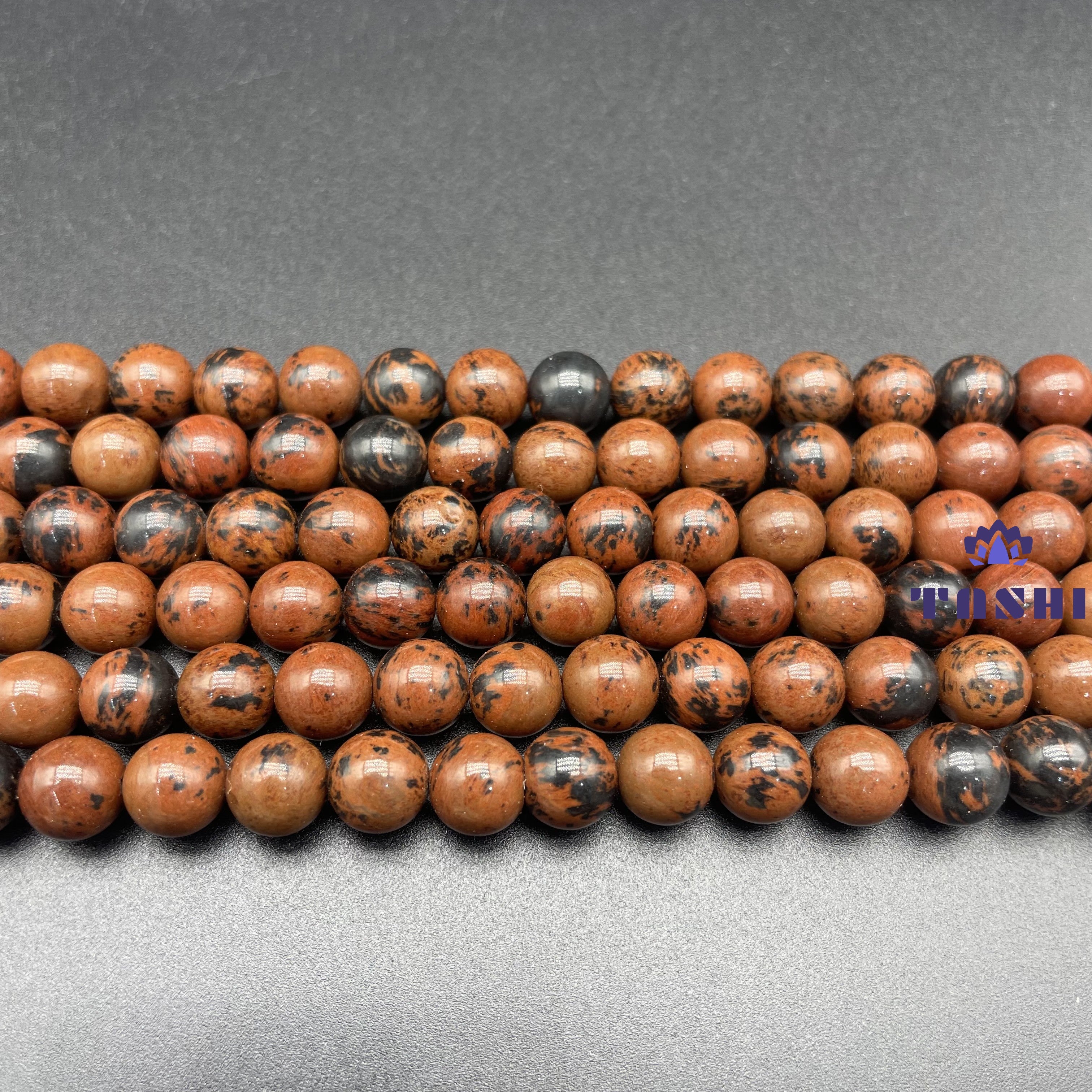 Mahogany Obsidian Beads Strands