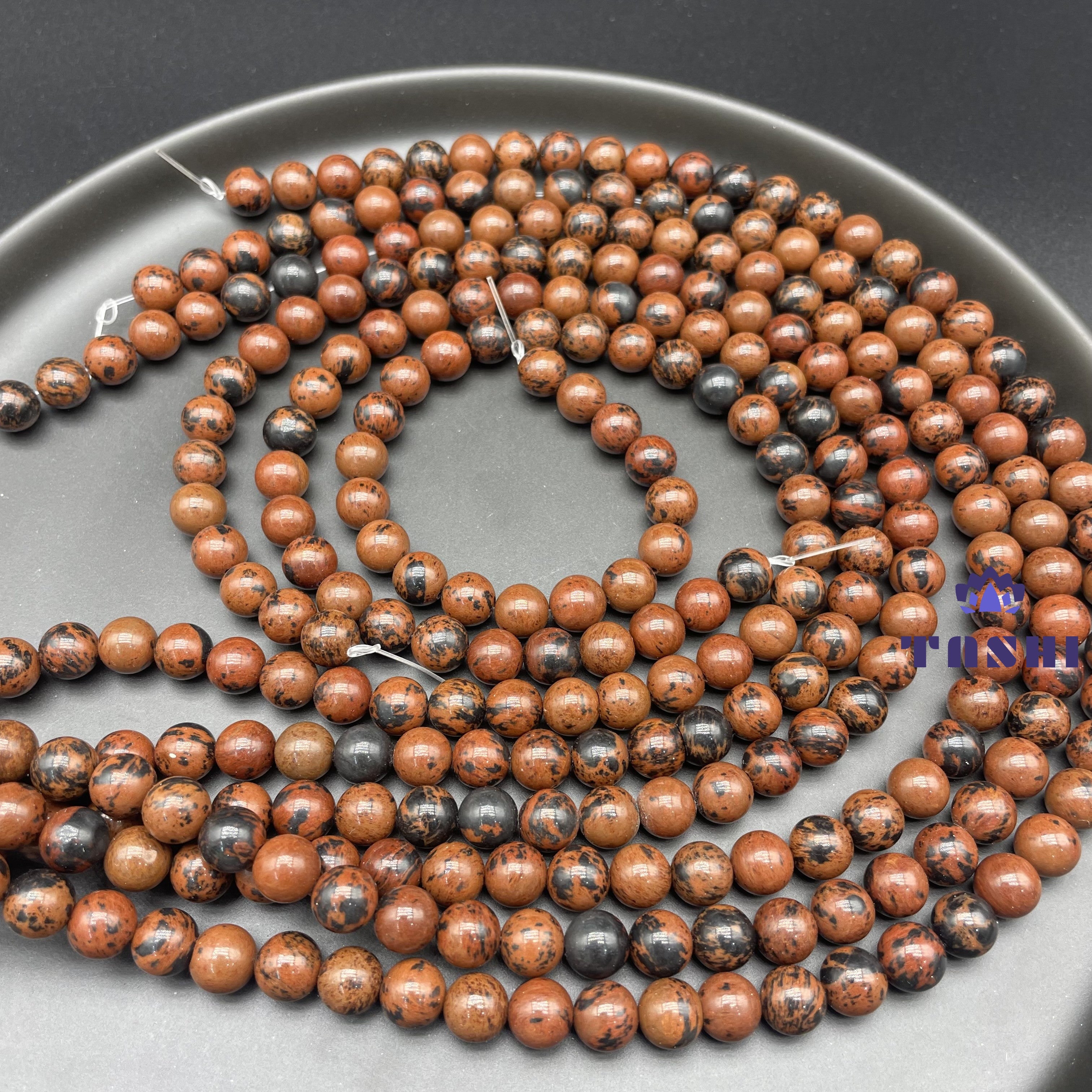 Mahogany Obsidian Beads Strands