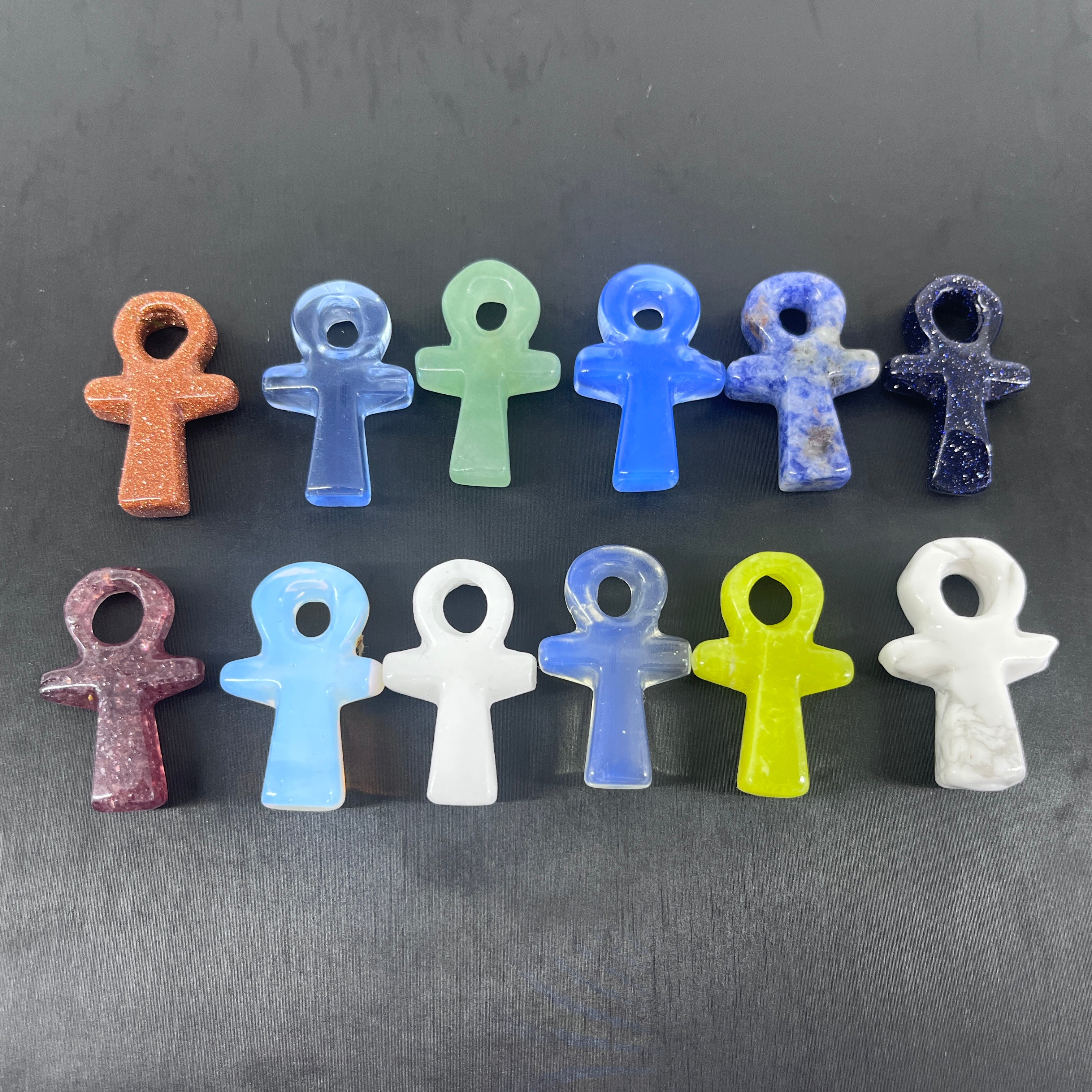 Egyptian Life Symbol Ankh Mini Crystal Carving