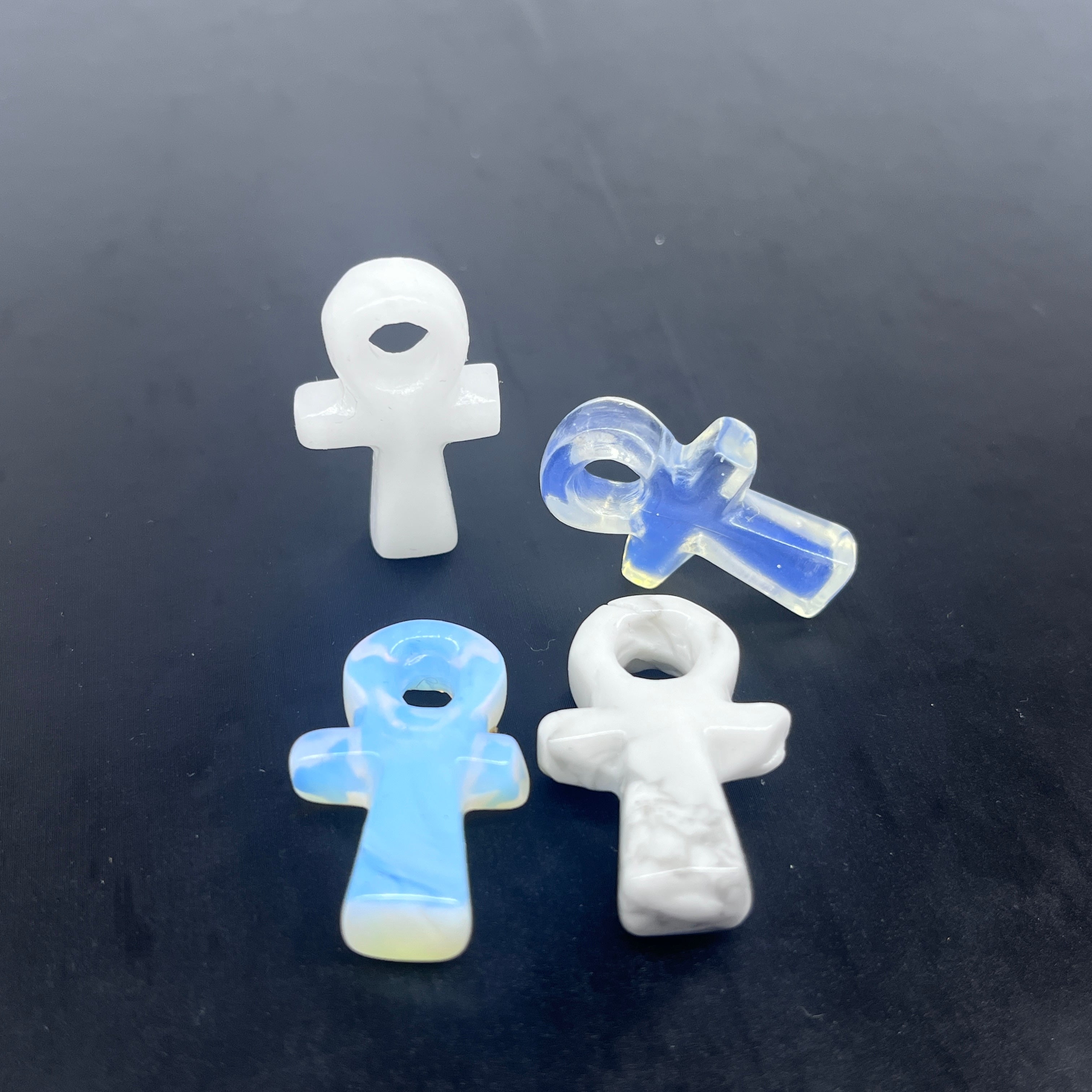 Egyptian Life Symbol Ankh Mini Crystal Carving