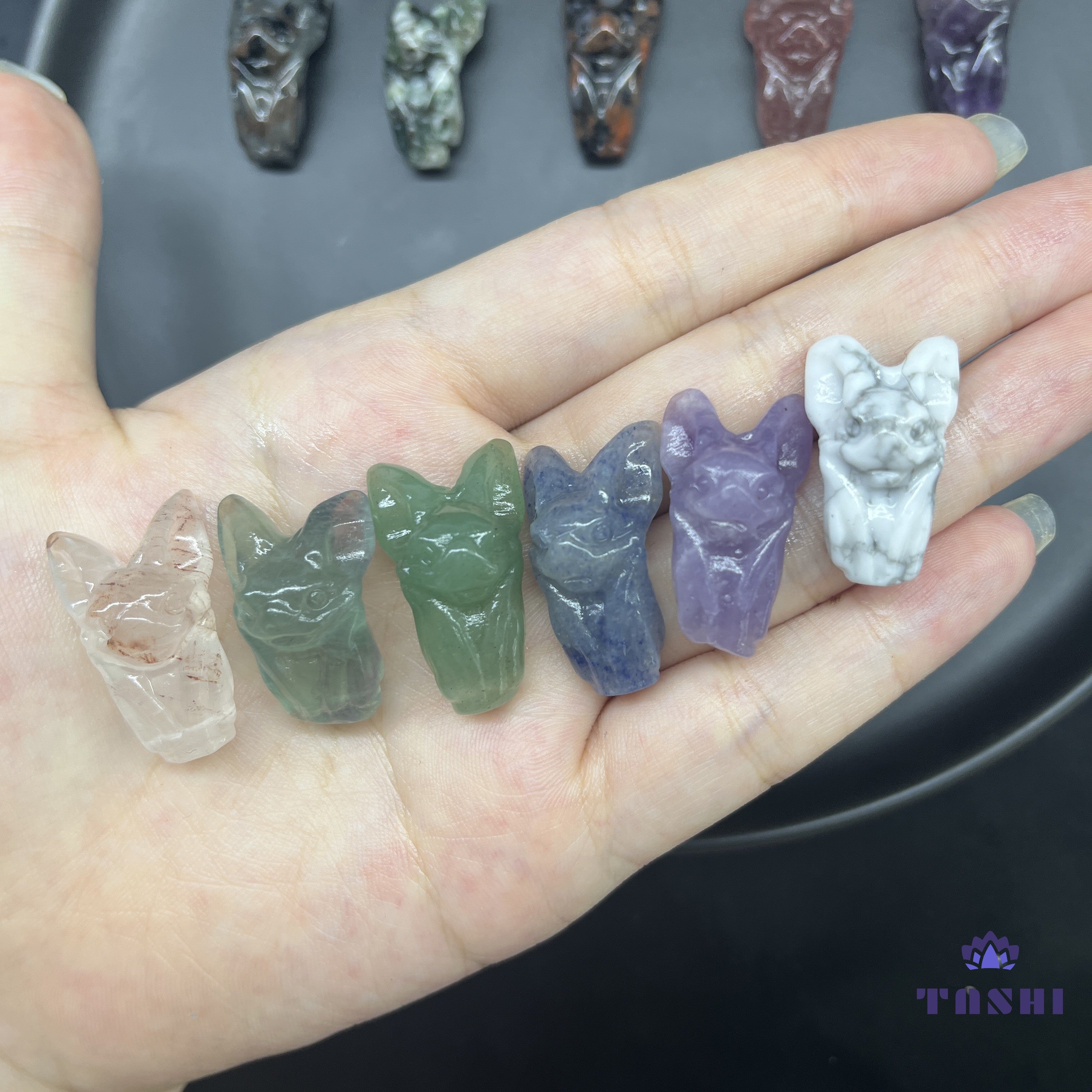 3CM Mini Hanging Bat Carving