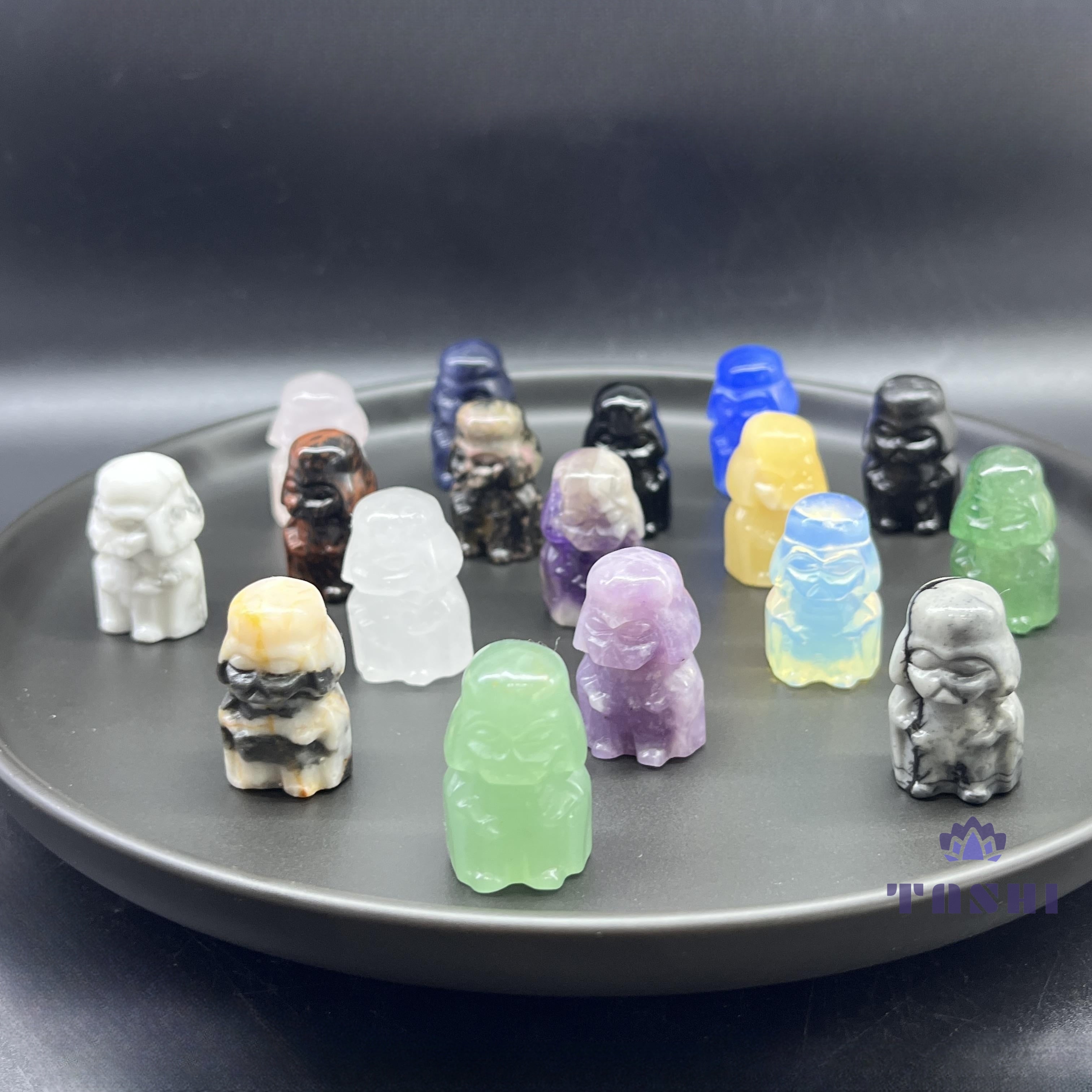 3CM Mini Darth Vader Carving Star Wars Statue Figurine